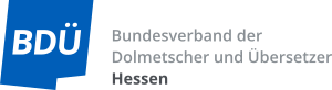 Logo BDÜ Hessen, Regionalgruppe Frankfurt
